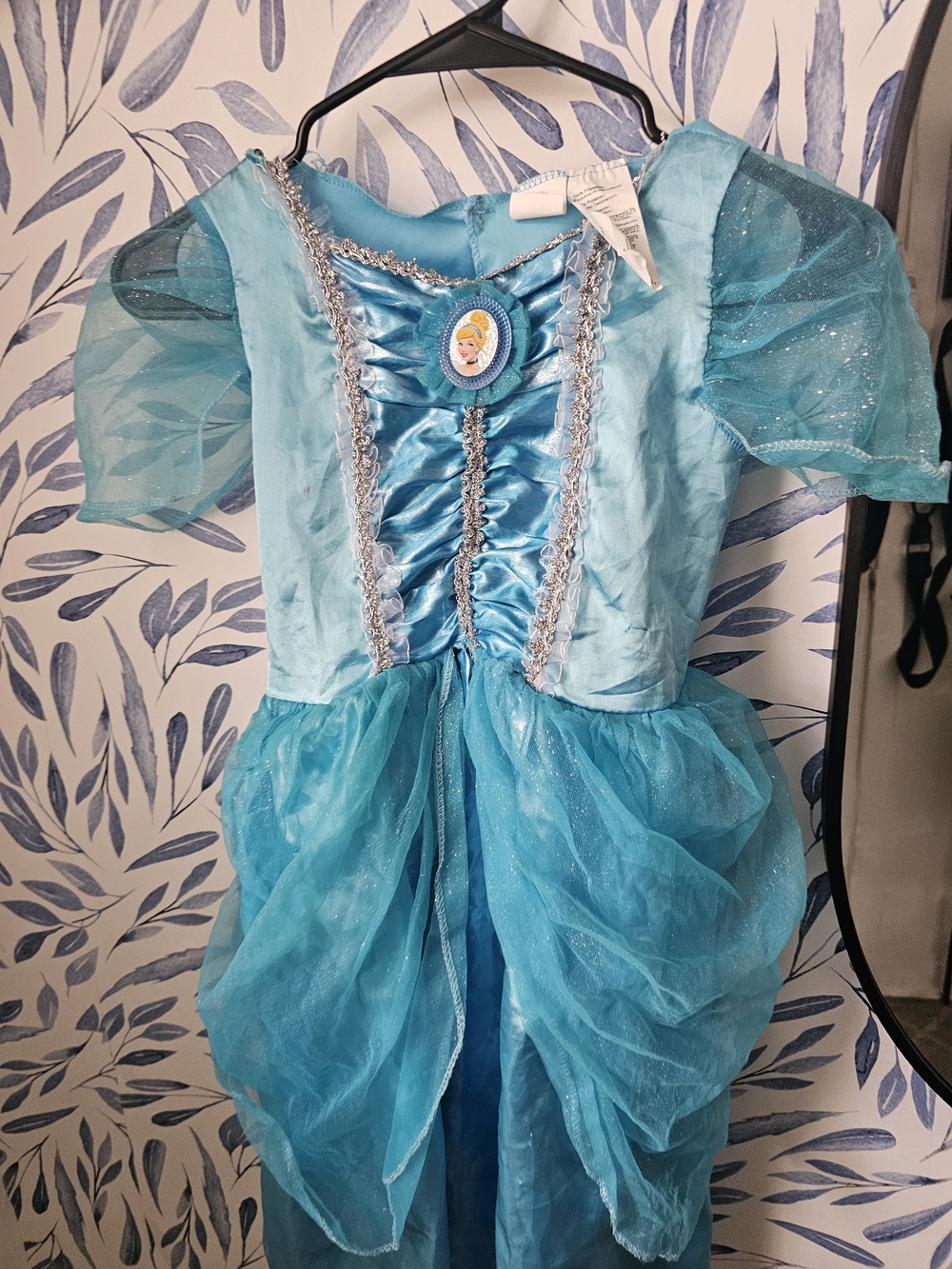 Disney Princess Girls' Cinderella Light Blue Costume Dress